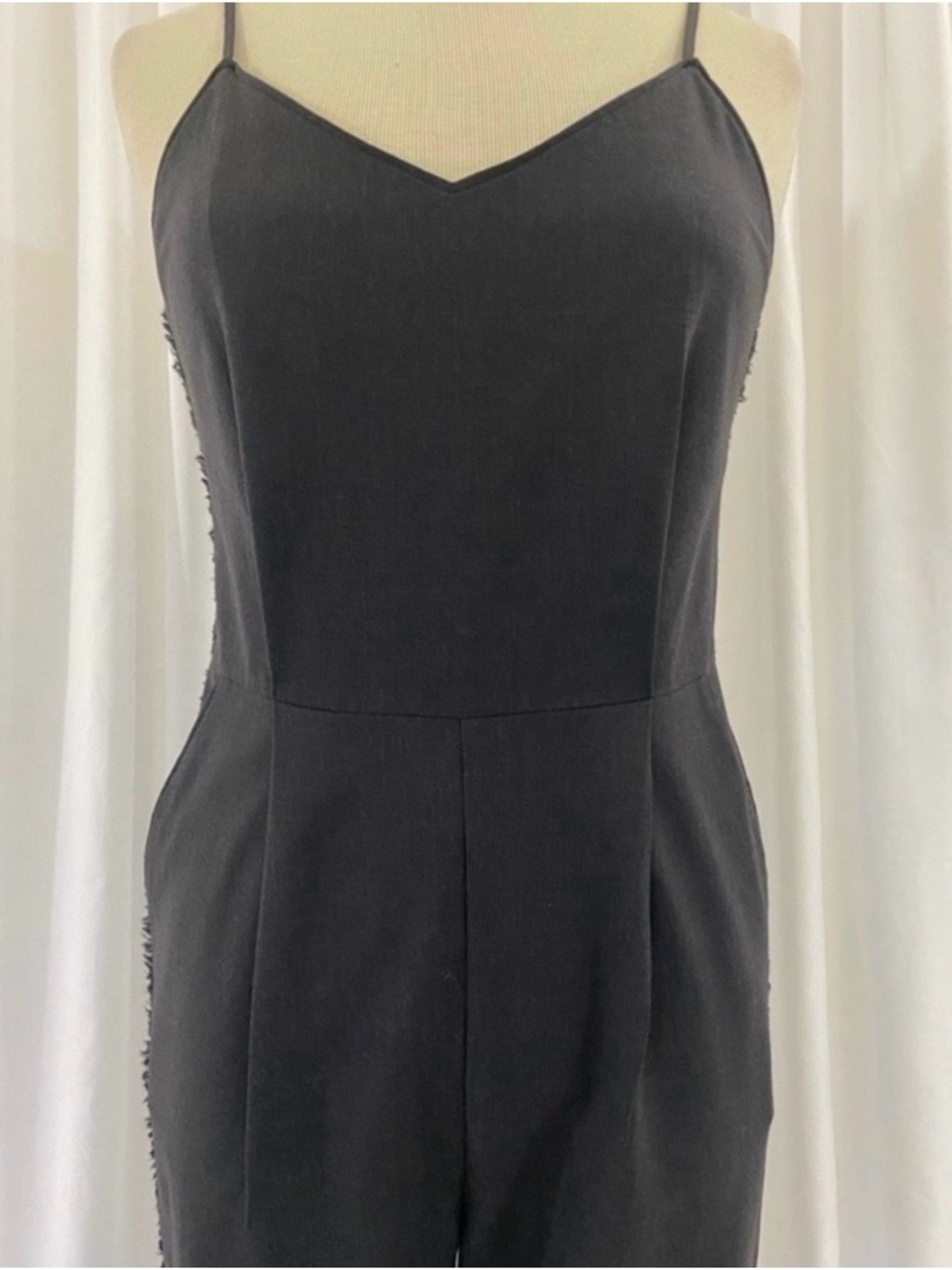 Brunello Cucinelli Spaghetti-Strap Tailored Jumpsuit - Picture 6 of 9